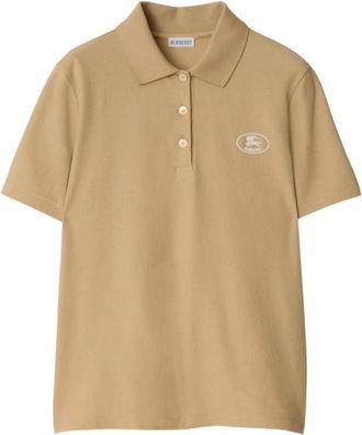Burberry Cotton Polo Shirt, Size Medium