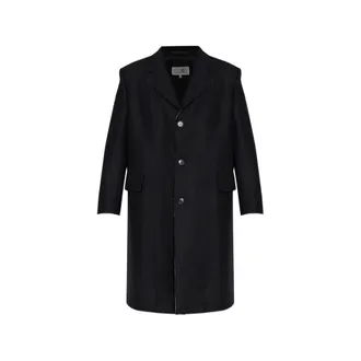Maison Margiela Raw-edge Finish Coat