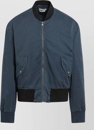 J.W.Anderson jacket front pockets ribbed trims snap buttons