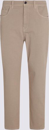 Brunello Cucinelli Jeans Grey Sand-Donna