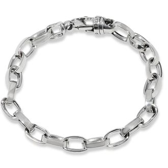 Pompeii3 Mens Rolo Link 14k Gold (36gram) or Platinum (67gram) 8mm Bracelet 9