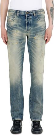 Diesel Slim Jeans Regular Waist 1993 D-Vyl,, Button fly