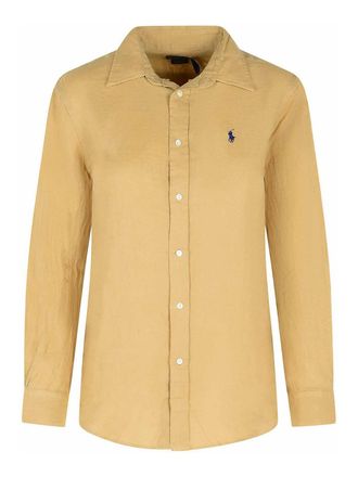 Polo Ralph Lauren Beige Linen Shirt