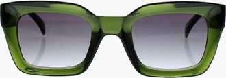 Reality Eyewear Onassis Sunglasses in Moss Green at Nordstrom
