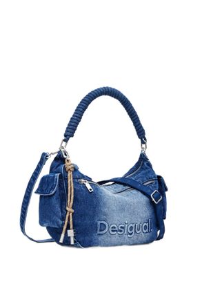 Desigual Half Logo Denim Astana Bag 25SAXD28