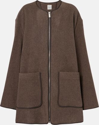 Toteme Giacca in feltro di misto lana