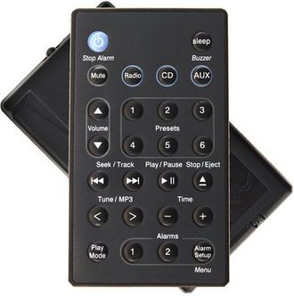 OEM Mando A Distancia De Repuesto (negro). Compatible Con Los Sistemas De M&uacute;sica Bose Wave Awrcc1, Awrcc2, Awrcc3 Y Awrcc4