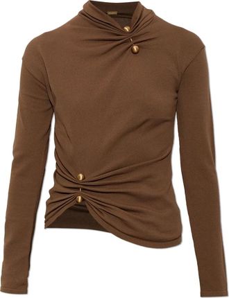 Cult Gaia Callie Top - - Tops - Donna - Marrone - L