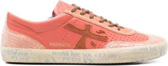 Premiata Davidd 8295 Sneakers - Dames - Sneakers - Oranje - 41 EU - Leer - Schoenen