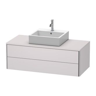 Duravit Mueble De Pared Duravit Xsquare 120.0 X 54.8 Cm, 2 Cajones, Color (frente/cuerpo): Blanco Lila Seda Laca Mate - Xs491208787