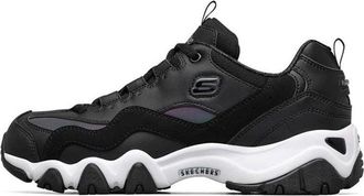 Skechers (WMNS) Skechers Dlites 2.0 Running Shoes Black/White 66666324-BKMT