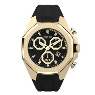 Timex UFC Street Chronograph Quartz Black Dial Mens Watch TW2W69800