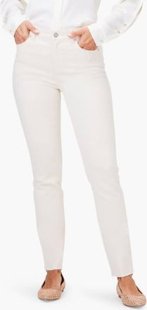 Nic+Zoe Mid Rise Straight Ankle Jean In Cns Canvas
