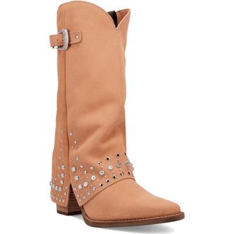 Dingo Howdy Honey Rhinestone Western Boot in Orange at Nordstrom, Size 8.5