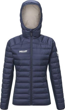 Millet Blue Fitz Roy Warm Quilted Fitted Hoodie
