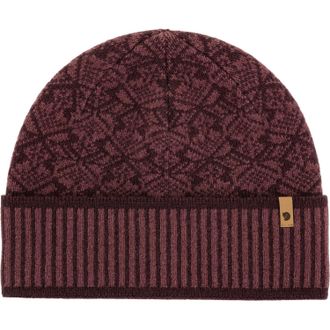 Fj&auml;llr&auml;ven Snow Beanie Purple