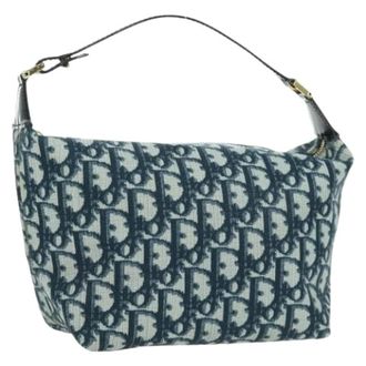 Dior Pre-owned Shoulder Bags, female, Blue, Size: ONE SIZE Pre-owned Vintage Hand Bag