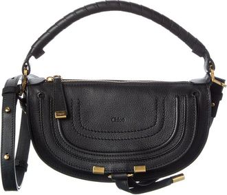 Chlo&eacute; Marcie Mini Leather Shoulder Bag
