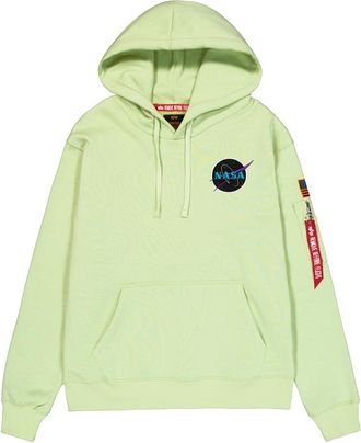 Alpha Industries Alpha Industries Mens Space Shuttle Hoodie - Yellow - Size Small