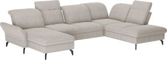 Sit&more Wohnlandschaft »Leandro U-Form« Wahlweise mit Bett-, Kopfteil - und Armlehnfunktion, sowie Bettkasten