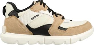 Sorel Explorer Sneakers - Dames - Sneakers - Beige - 36 1/2 EU - Leer - Schoenen