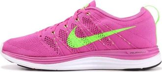 Nike (WMNS) Nike Flyknit Lunar1+ Club Pink Electric Green 554888-631