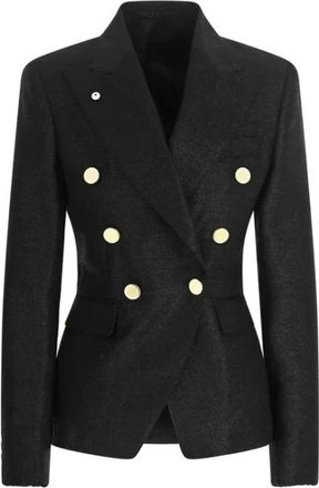 L.B.M. 1911 Ilaria Jacket - Dames - Blazers - Zwart - M - Wol - Jassen