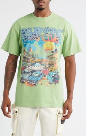 Billionaire Boys Club Partay Oversize Graphic T-Shirt in Forest Sha at Nordstrom, Size Xx-Large