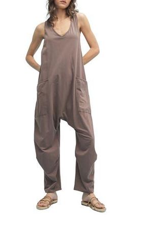 Wishlist Drop Sleeveless Romper in Charcoal at Nordstrom Rack, Size Medium