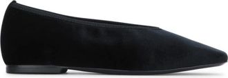 Toteme Fluwelen Ballerinas - Dames - Ballerinas - Zwart - 37 EU - Schoenen