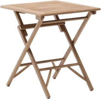 K Home Massiver Outdoor Klapptisch Dandaro 66 x 66 cm