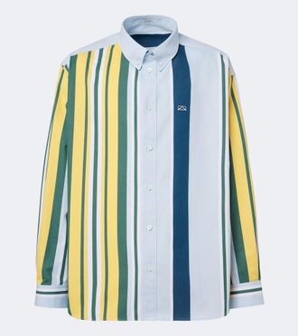 Loewe Double L striped cotton twill shirt