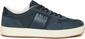 Hogan Sneakers, male, Blue, 7 UK, Blue Trainers with Suede Leather