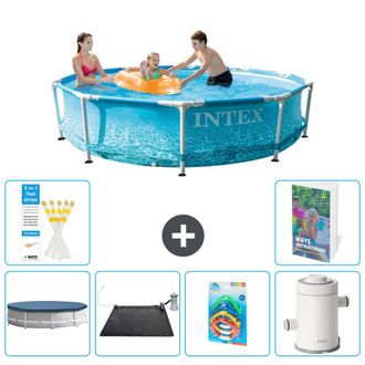 Intex Piscina Con Estructura Redonda - 305x76 Cm - 7-piezas S118