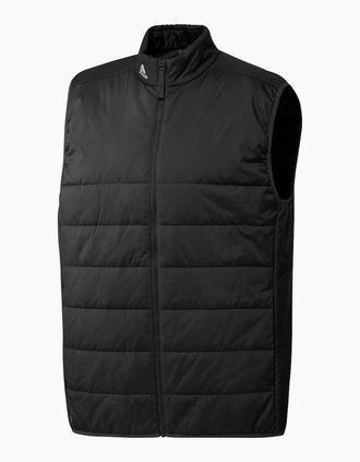 adidas Mens Adidas Mens Puffy Logo Gilet - Black - Size: 44/Regular