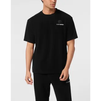 Plein Sport T-Shirt Round Neck Men in Black at Nordstrom, Size Xxx-Large