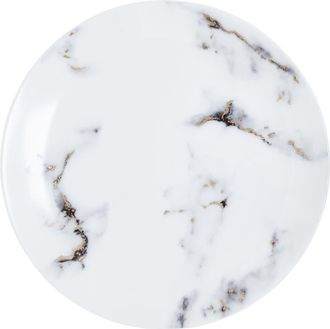 Prouna Marble Venice Fog Salad / Dessert Plate in White at Nordstrom