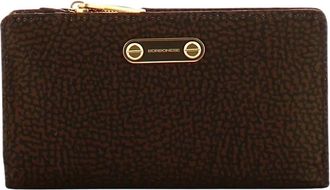 Borbonese Accessoires, Dames, Bruin, ONE Size, Portafoglio Medium