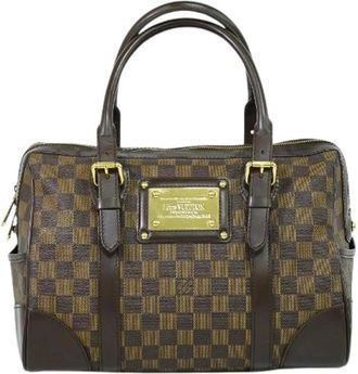 Louis Vuitton Pre-owned Canvas Handtas - Dames - Vintage Handtas - Bruin - ONE Size - Vintage