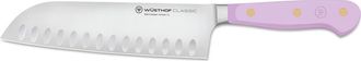 W&uuml;sthof Classic 7-Inch Hollow Edge Santoku in Purple at Nordstrom
