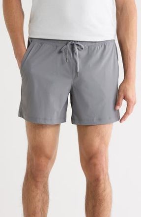 90 Degree by Reflex 5-Inch Warp Sonic Active Shorts in Storm Cloud at Nordstrom Rack, Size Xx-Large