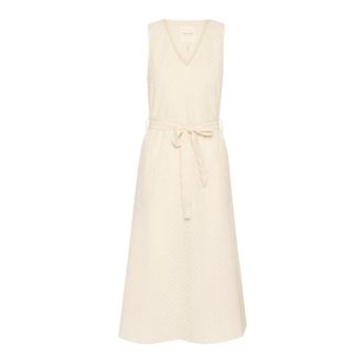 Part Two AstraPW DR - Dames - Jurken - Beige - Maat: XL Katoen