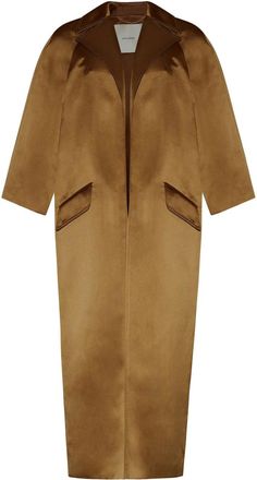 Adam Lippes Satijnen jas - Goud