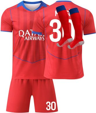 Generic Football Kits for Boys Girls Adults Kids Football Strips Training Shirts with Shorts and Socks Soccer Jersey Set