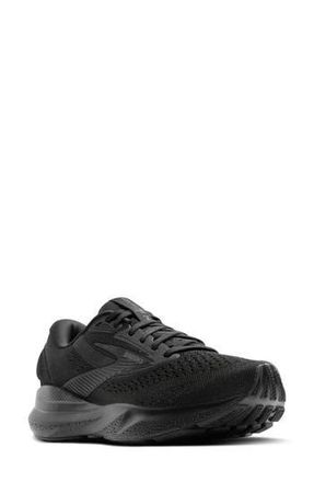 Brooks Adrenaline GTS 24 Waterproof Running Shoe in Black/black/ebony at Nordstrom Rack, Size 10.5
