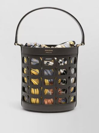 Ferragamo gancini mini bucket bag top handle