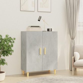 vidaXL Credenza Grigio Cemento 70x34x90 Cm In Legno Multistrato - Vidaxl