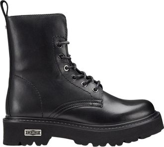 Cult Slash 1814 Mid Boots - Dames - Veterlaarzen - Zwart - 40 EU - Leer - Schoenen