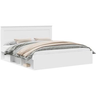 vidaXL Estructura De Cama 200 X 200 Cm Madera De Pino Macizo Vidaxl