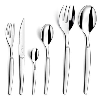 Lou Laguiole Cuberter&iacute;a de 50 piezas 18/0 Acero